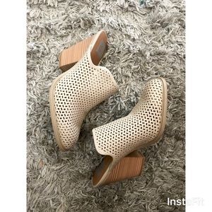 brand new bootie heels